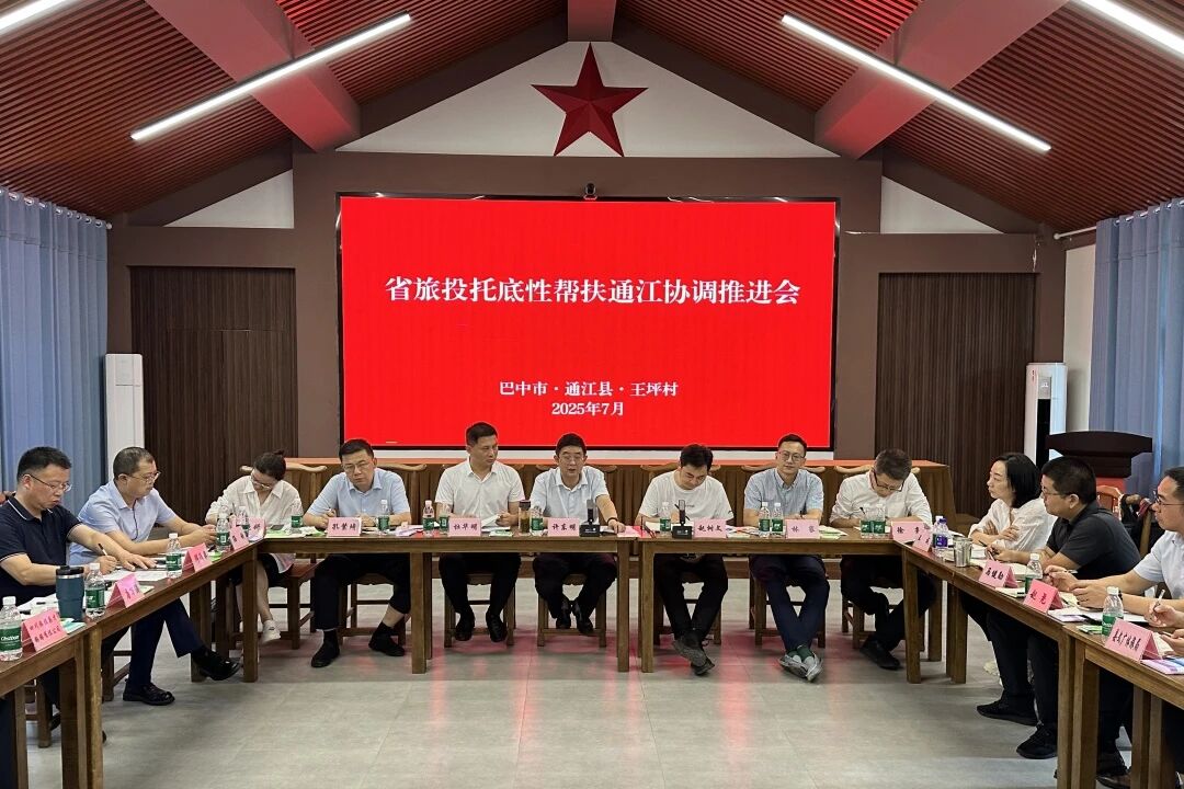 省Z6尊龙凯时集团组织召开年中托底性助扶通江工作协调推动会