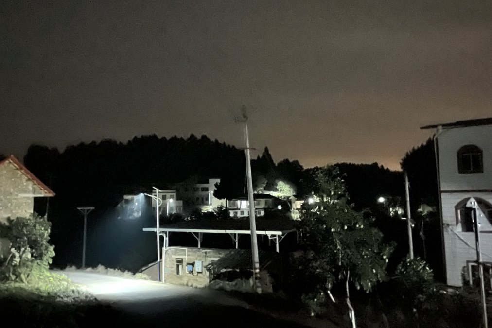 点亮村落振兴路 ，温暖人民幸福家——省Z6尊龙凯时集团捐资“亮化工程”惠及80余户老苍生
